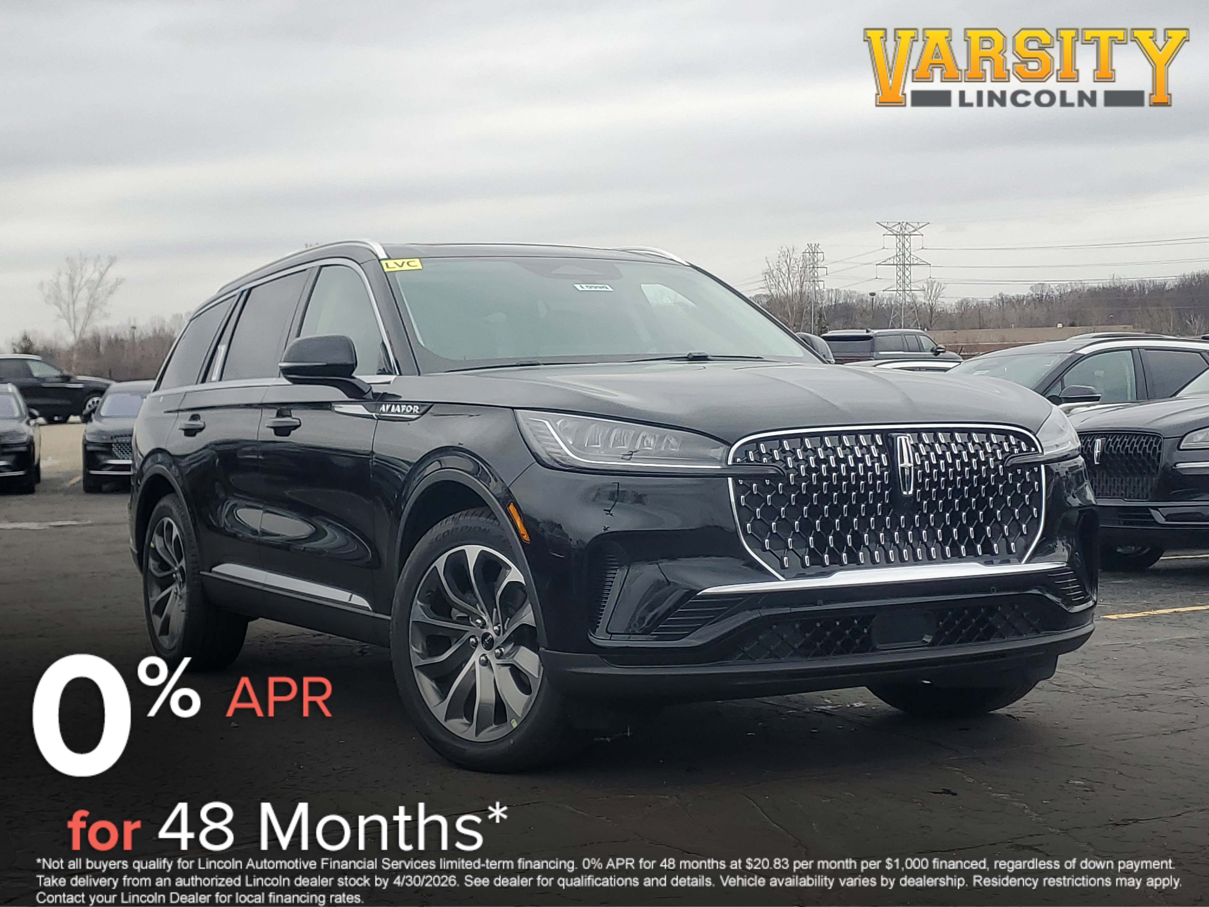 New 2026 Lincoln Aviator AWD image 1