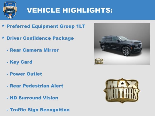 New 2026 Chevrolet Traverse LT w/ Driver Confidence Package image 5