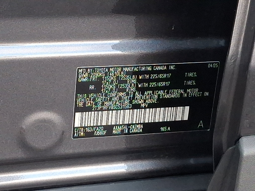 Used 2025 Toyota RAV4 XLE AWD/4WD image 26