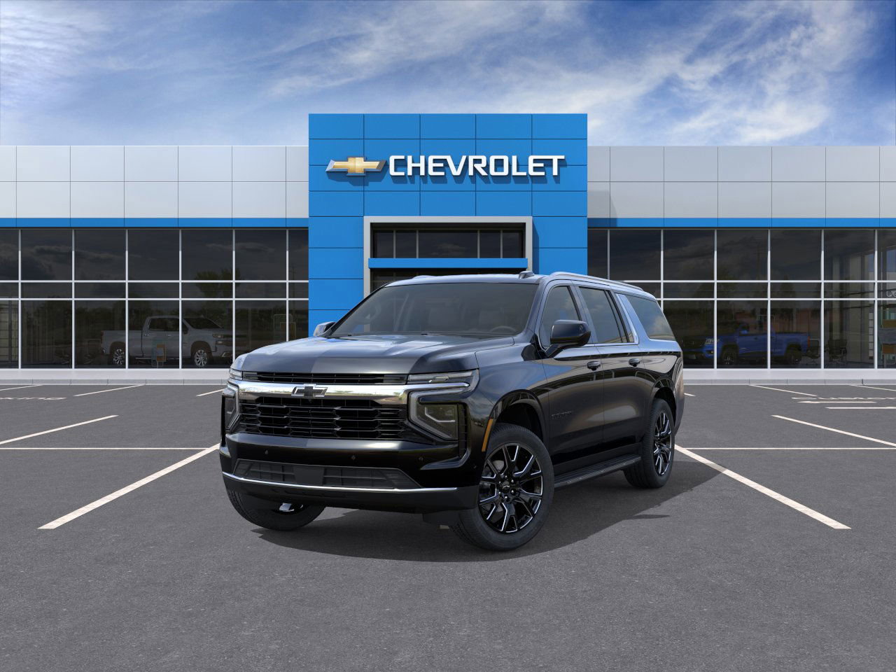 New 2025 Chevrolet Suburban LS w/ LPO, Dark Essentials Package image 8
