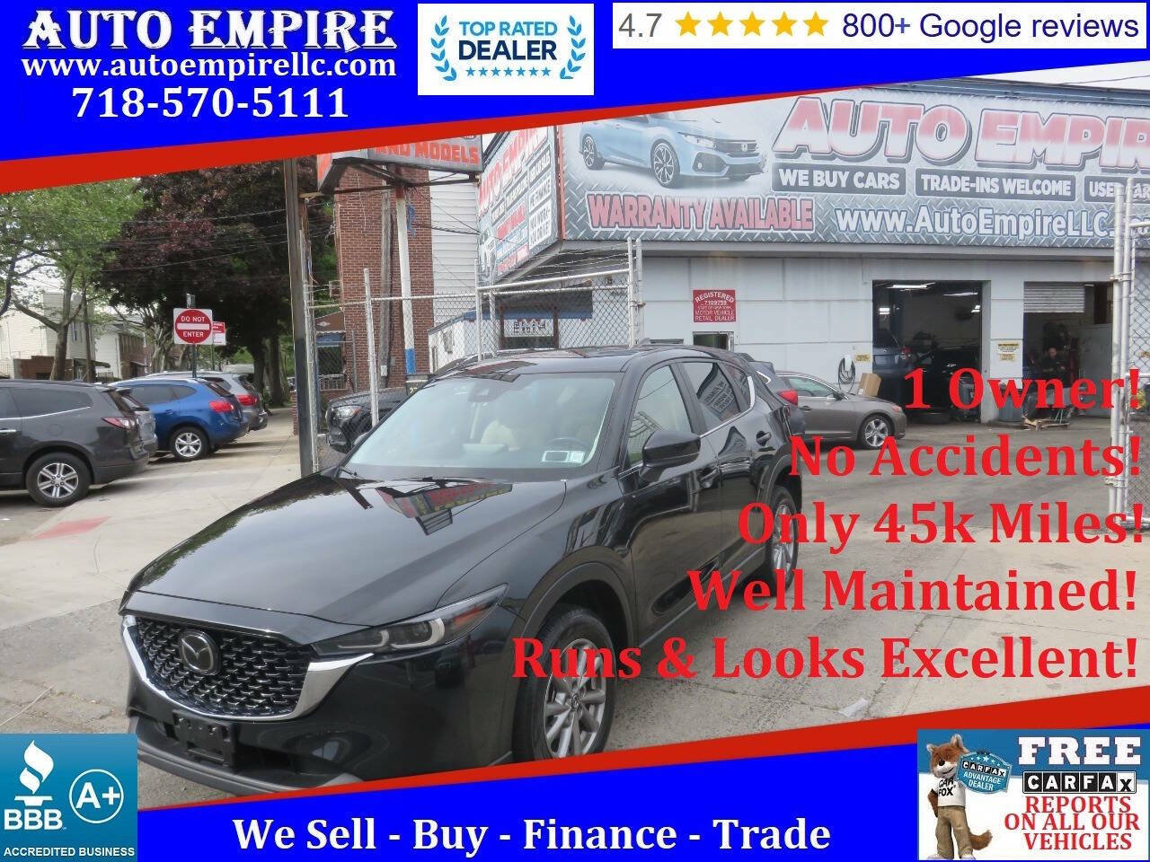 Used 2023 MAZDA CX-5 AWD 2.5 S w/ Select Package image 1