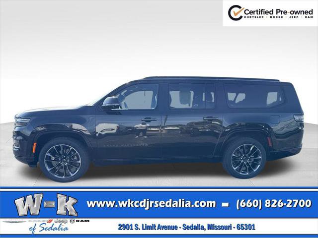 Certified 2024 Jeep Grand Wagoneer L Series II w/ Quick Order Packagew 28T AWD/4WD image 11