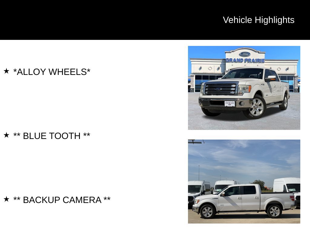 Used 2013 Ford F150 Lariat w/ Mid Equipment Group RWD image 4
