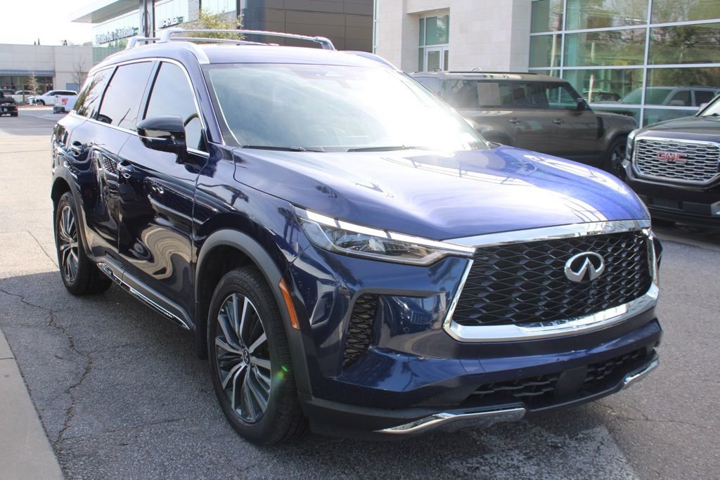Used 2022 INFINITI QX60 Sensory w/ Cargo Package AWD/4WD image 1