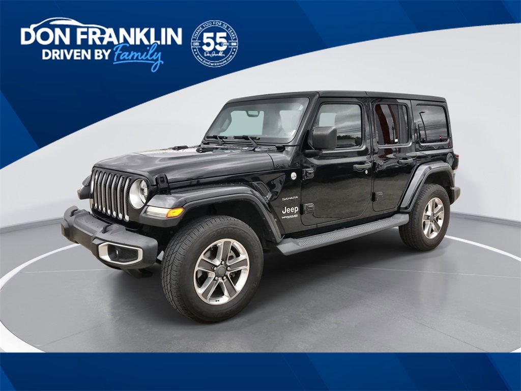 Used 2018 Jeep Wrangler Unlimited Sahara w/ LED Lighting Group