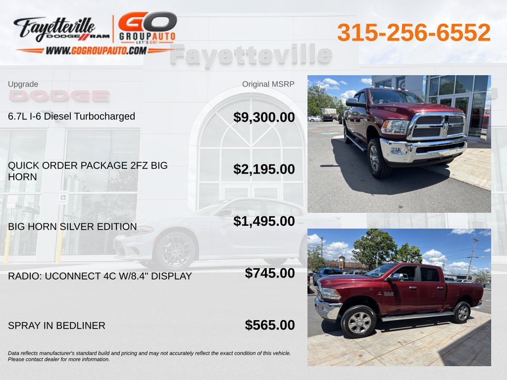 Used 2018 RAM 2500 Big Horn AWD/4WD image 5