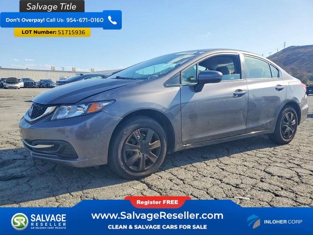 Used 2015 Honda Civic LX image 1