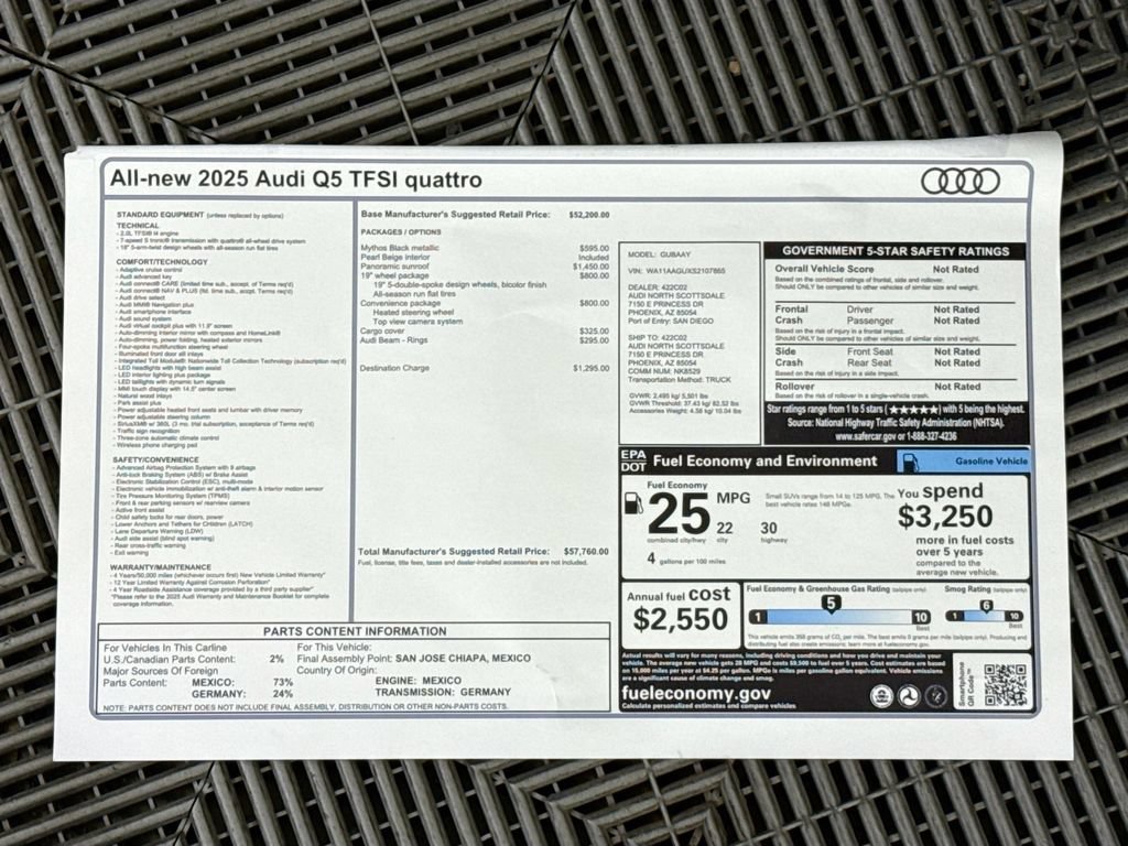 Used 2025 Audi Q5 Premium AWD/4WD image 10