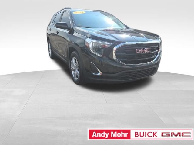 Used 2021 GMC Terrain SLE w/ Driver Convenience Package FWD image 3