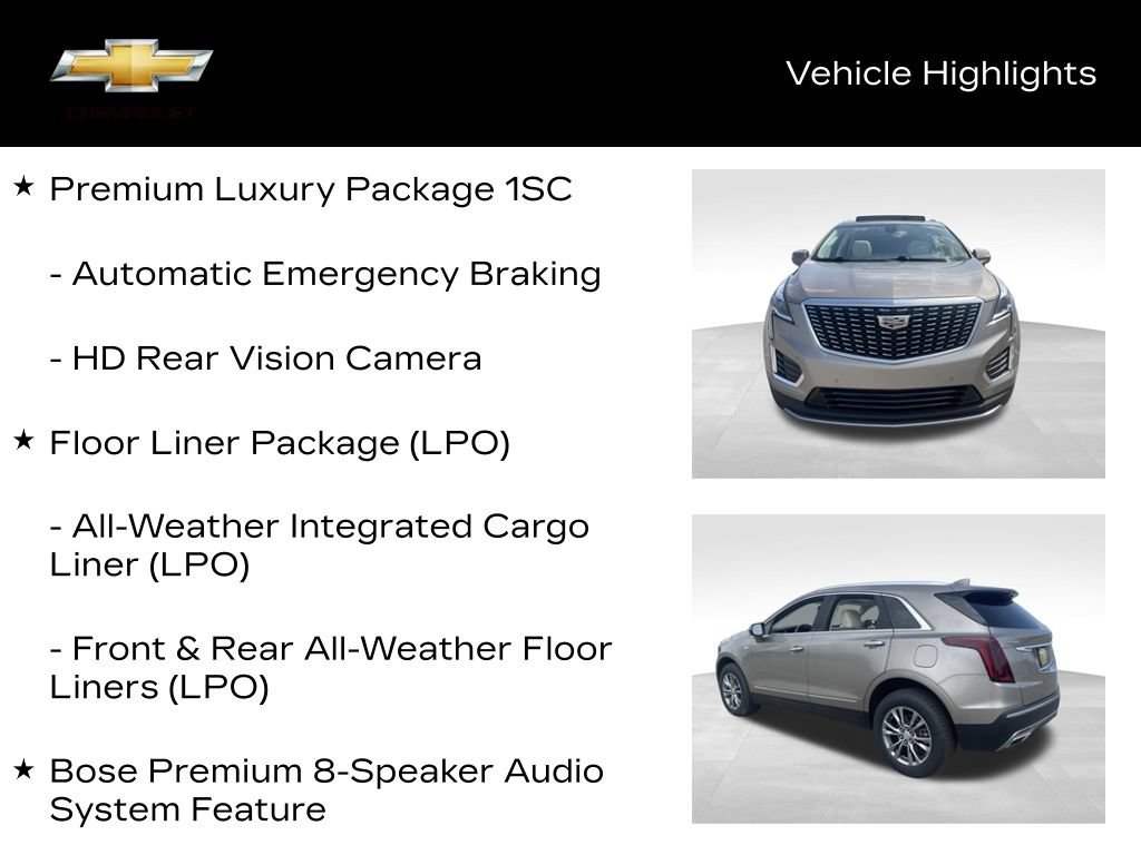 Used 2022 Cadillac XT5 Premium Luxury w/ LPO, Floor Liner Package FWD image 19