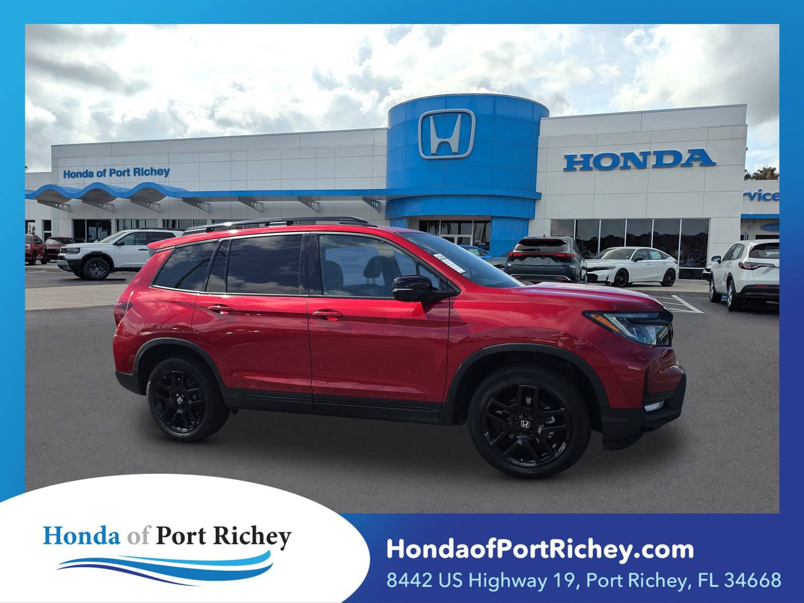 Certified 2025 Honda Passport Black Edition image 1