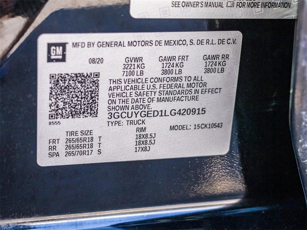 Used 2020 Chevrolet Silverado 1500 LTZ w/ LTZ Texas Edition image 39