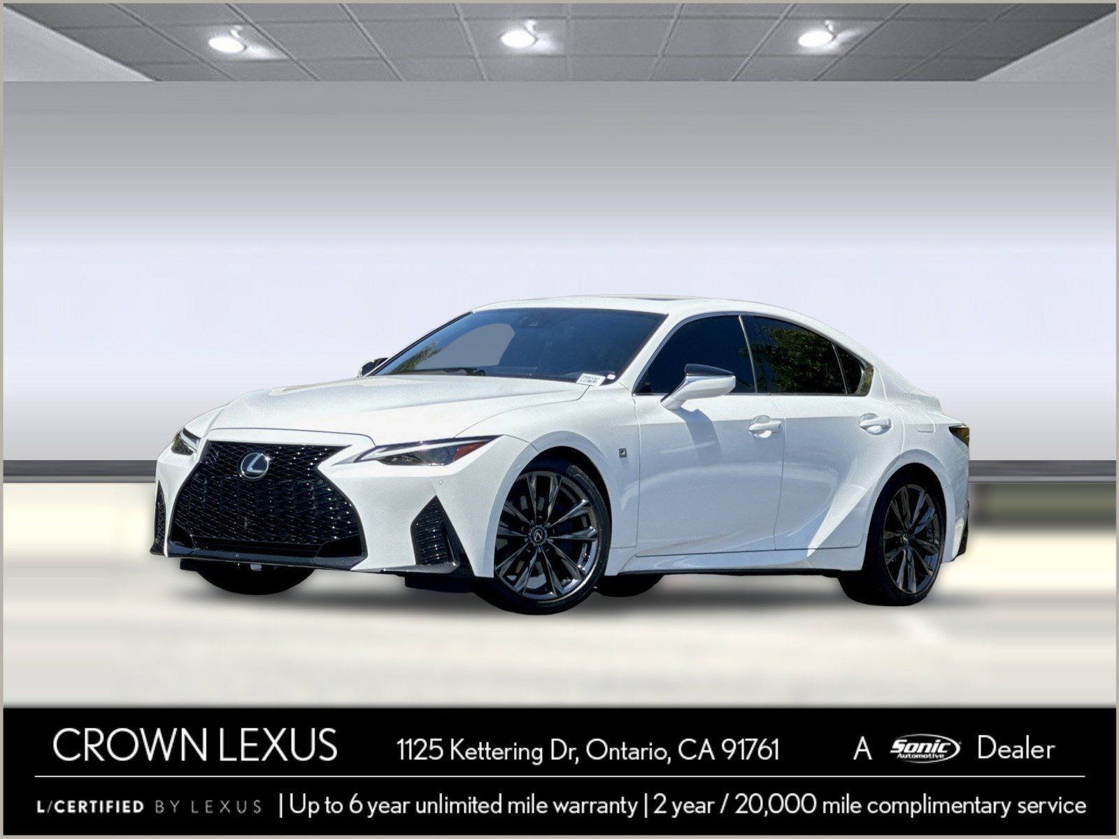 Certified 2023 Lexus IS 350 F Sport w/ Accessory Package RWD image 1