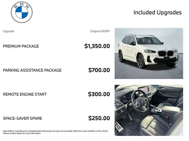 Certified 2023 BMW X3 M40i w/ Premium Package AWD/4WD image 3