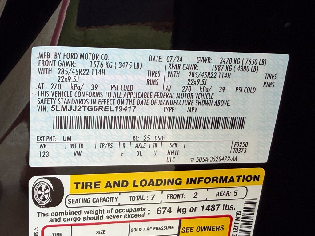 Used 2024 Lincoln Navigator Black Label AWD/4WD image 46