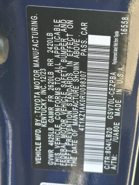 Certified 2024 Toyota Camry XSE w/ Navigation Package FWD image 34