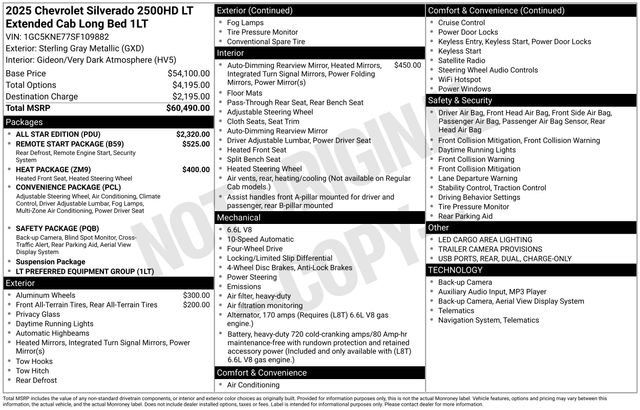 Used 2025 Chevrolet Silverado 2500 LT w/ All Star Edition image 5