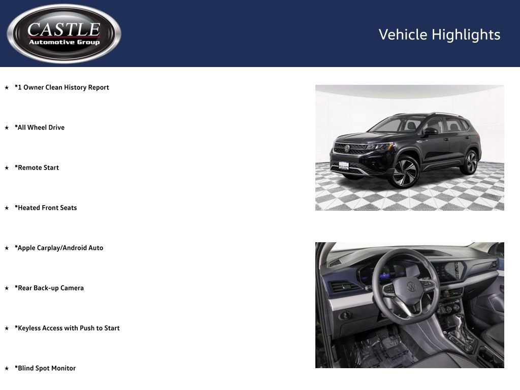 Used 2023 Volkswagen Taos SE AWD/4WD image 4
