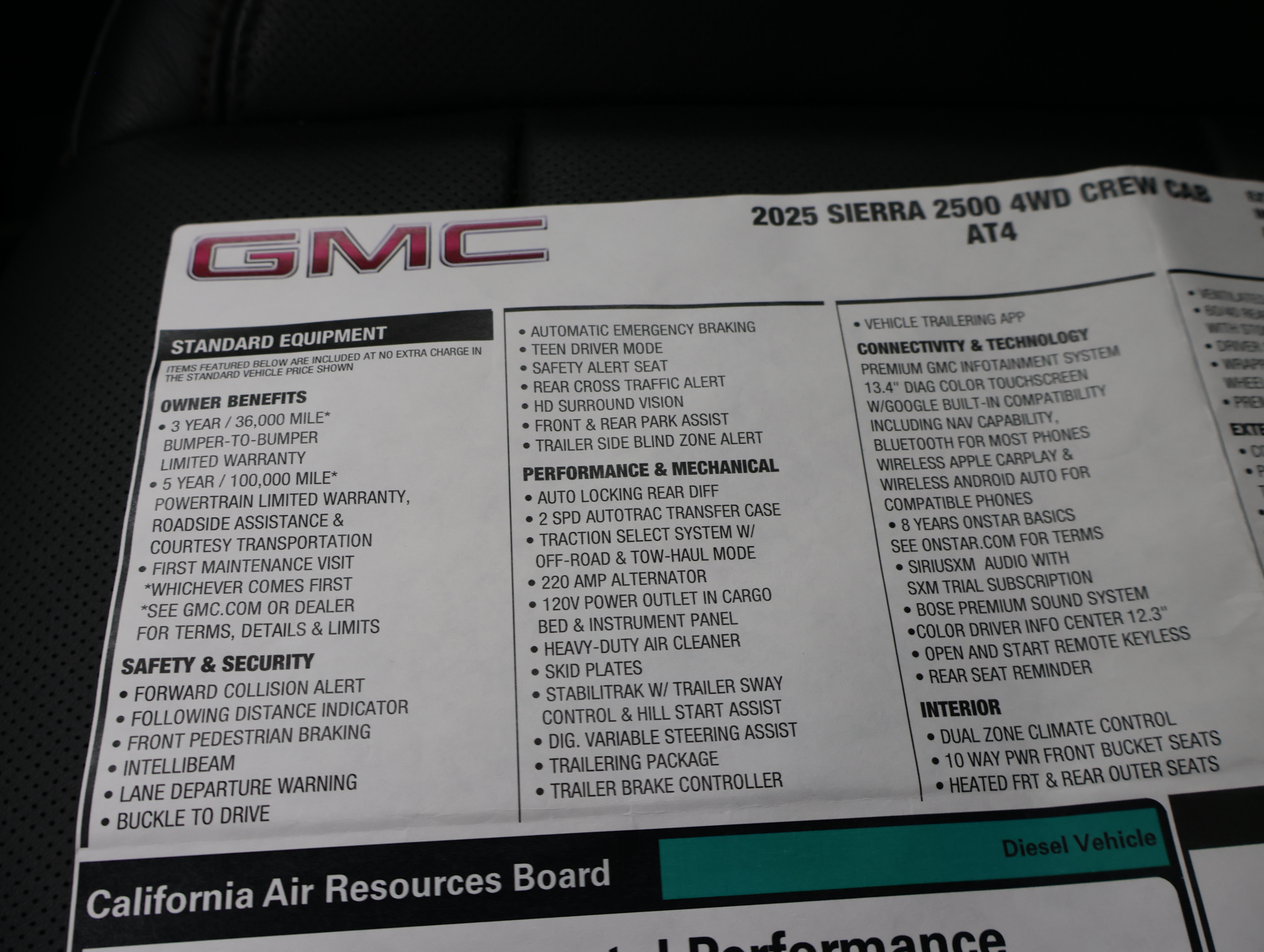 Used 2025 GMC Sierra 2500 AT4 w/ AT4 Premium Plus Package AWD/4WD image 71
