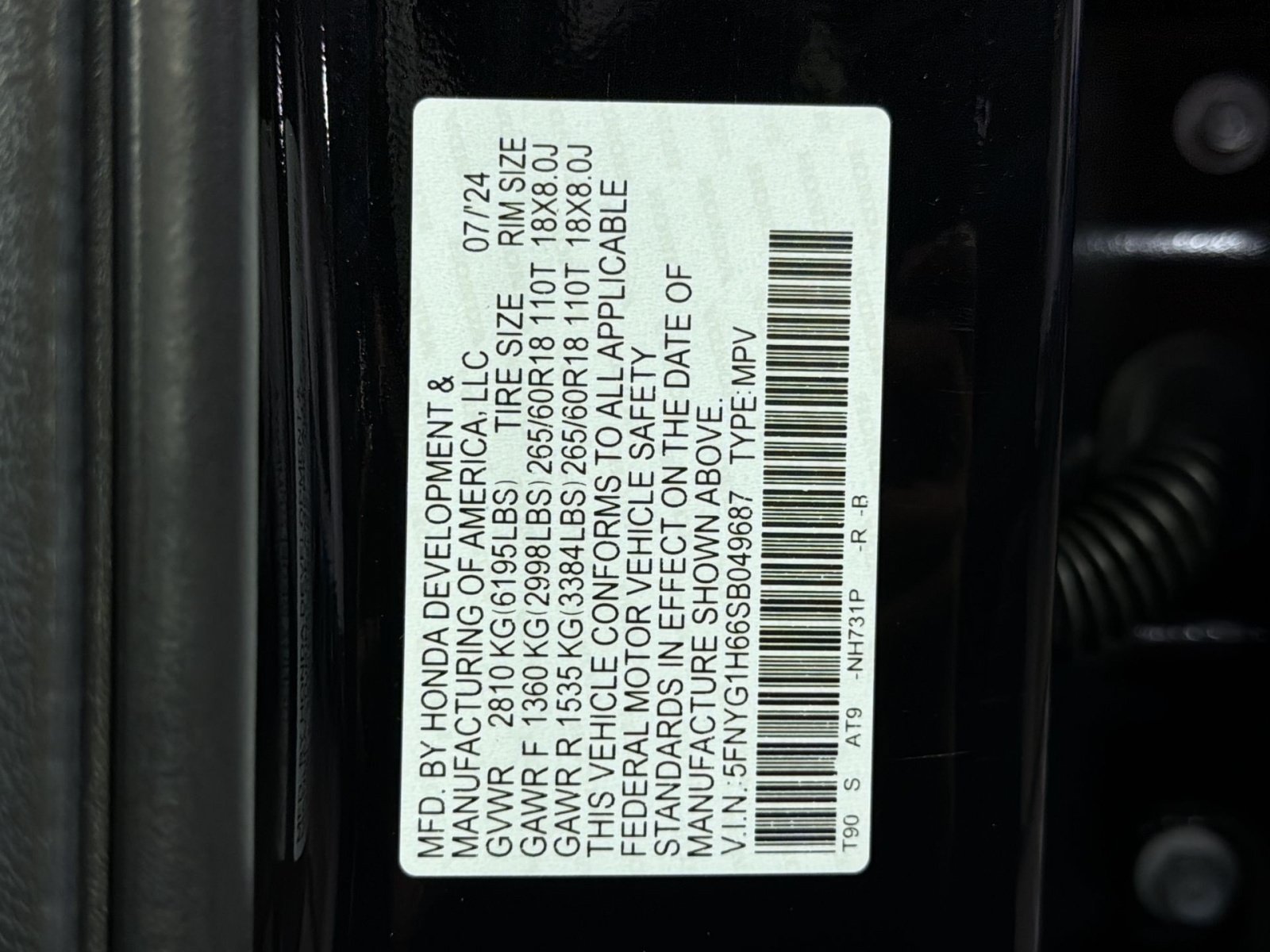 Used 2025 Honda Pilot TrailSport image 39
