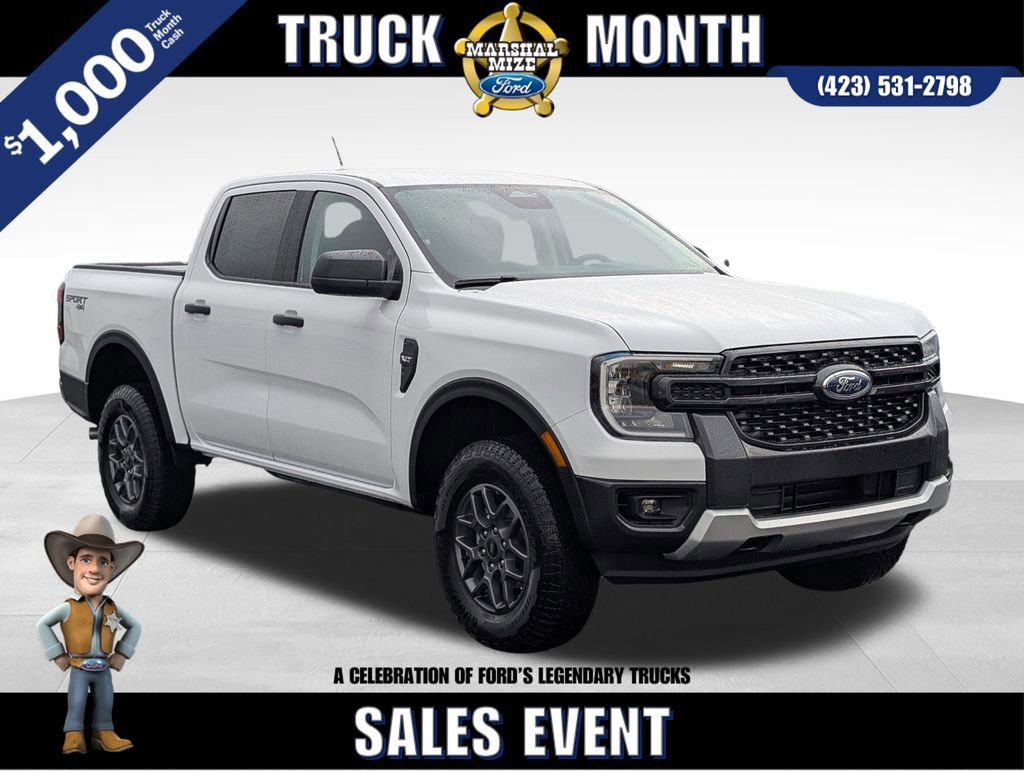 New 2025 Ford Ranger XLT w/ Trailer Tow Package