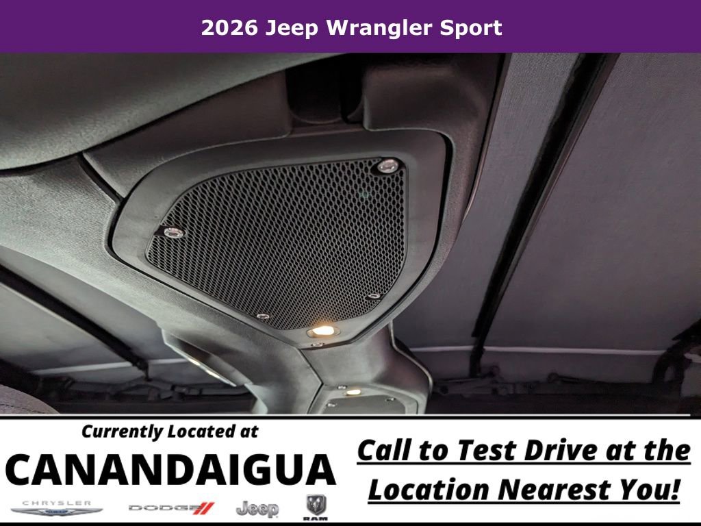 New 2026 Jeep Wrangler Unlimited Sport AWD/4WD image 23