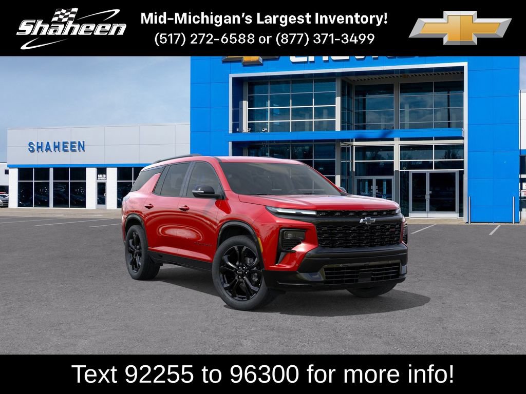 New 2027 Chevrolet Traverse RS AWD/4WD image 1