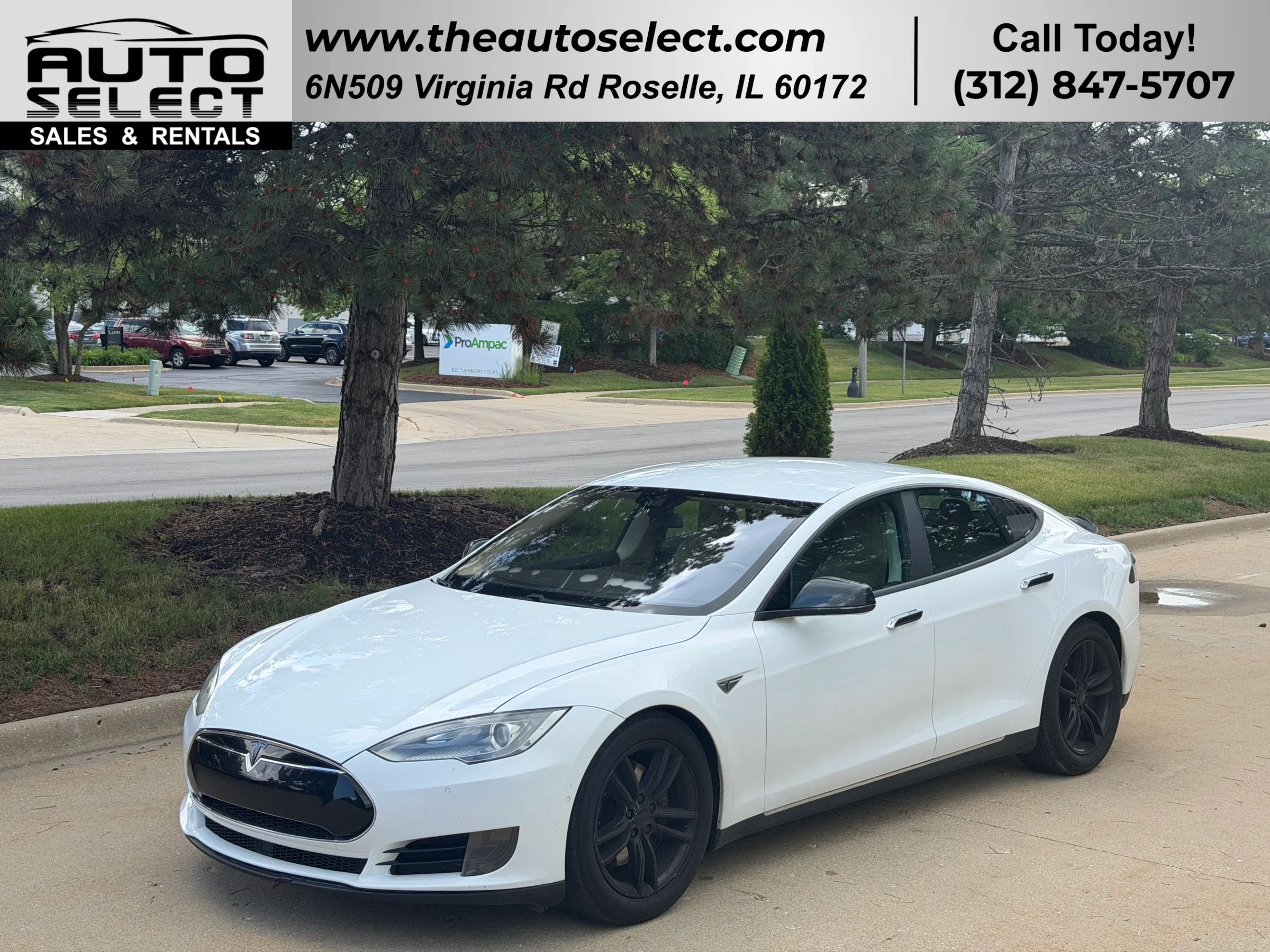 Used 2015 Tesla Model S 85D AWD/4WD image 1
