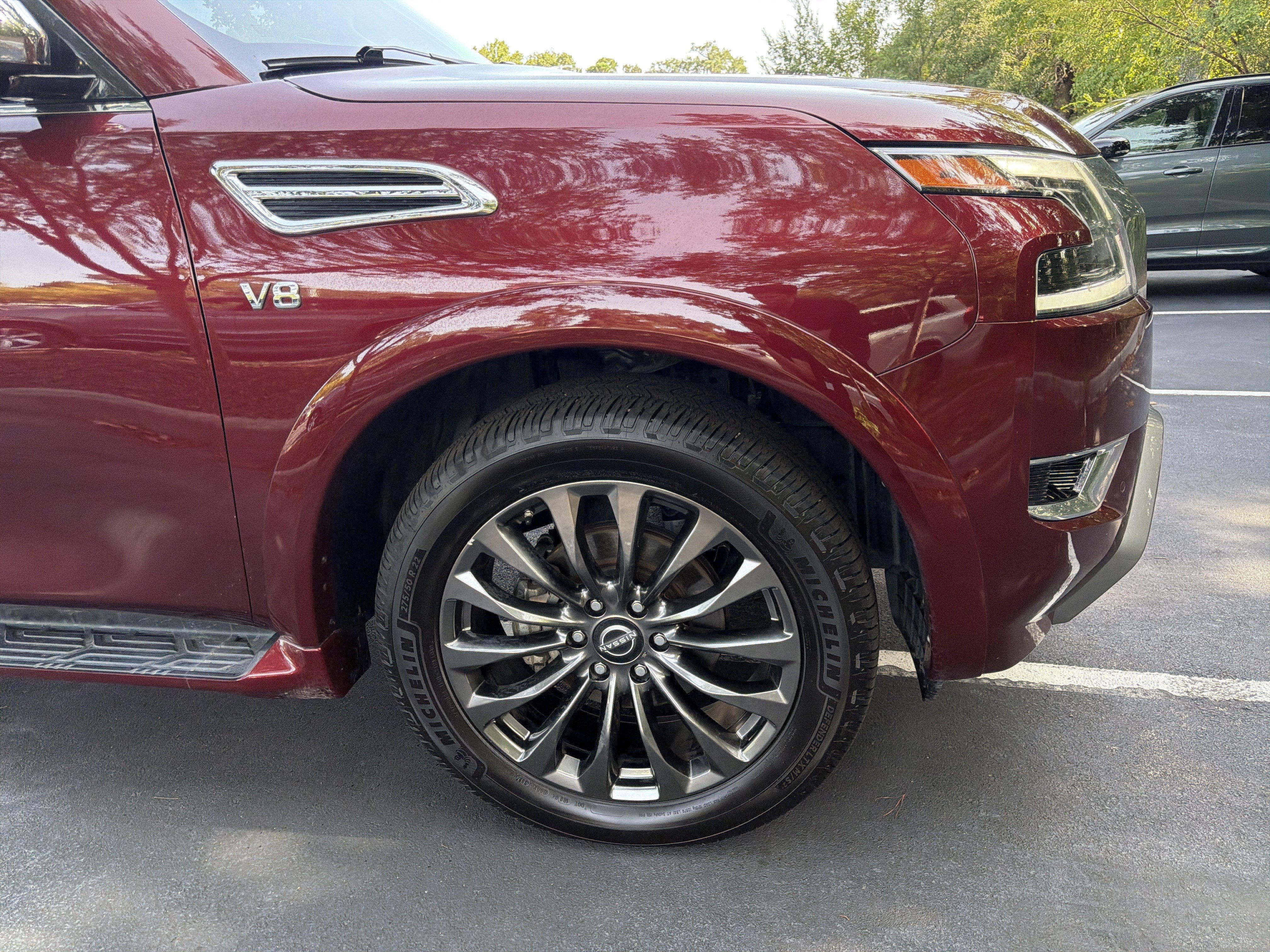 Used 2022 Nissan Armada Platinum w/ Captain's Chairs Package RWD image 13