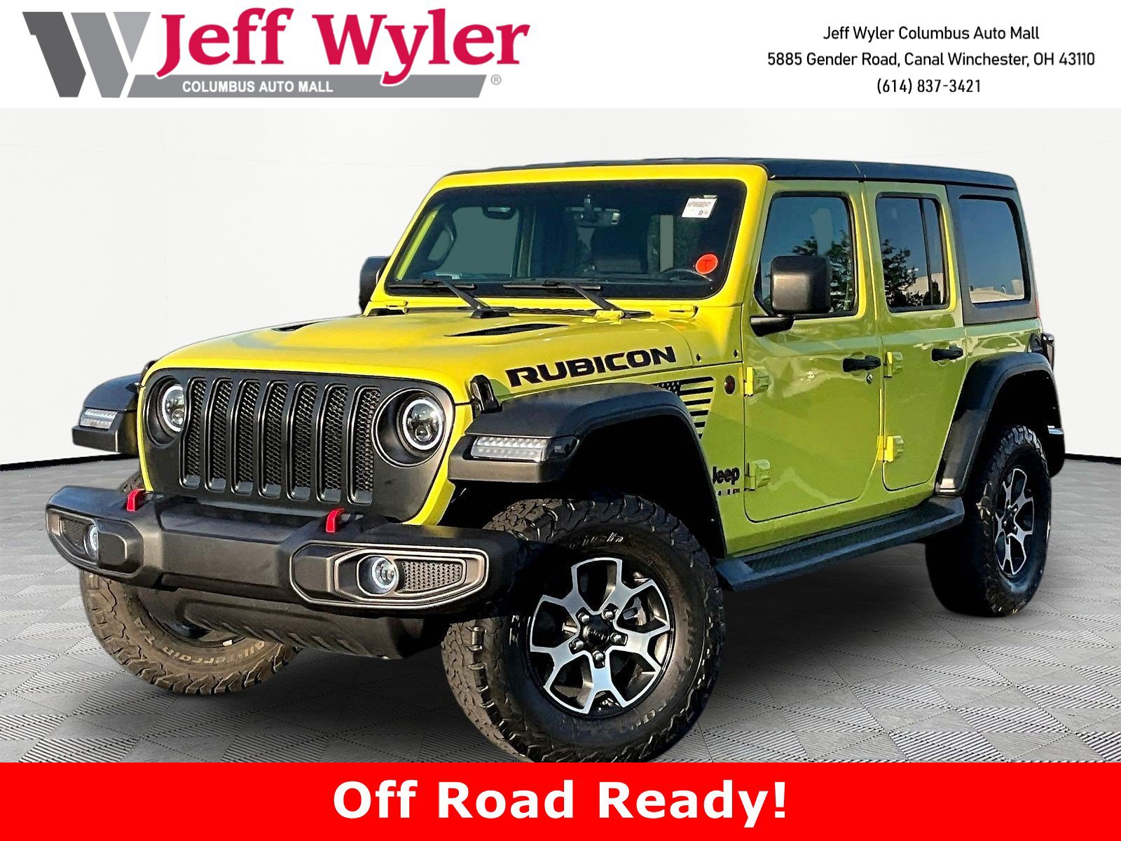 Used 2023 Jeep Wrangler Unlimited Rubicon w/ Cold Weather Group AWD/4WD image 1