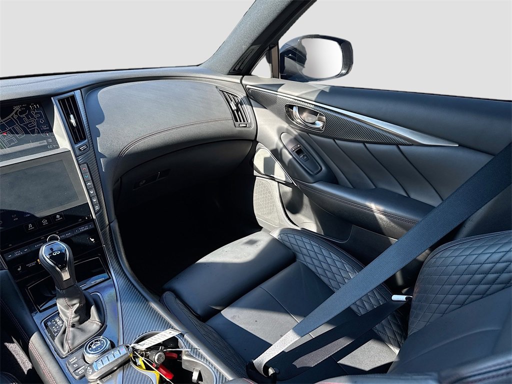 Used 2023 INFINITI Q50 Red Sport 400 w/ Black Opal Edition image 25