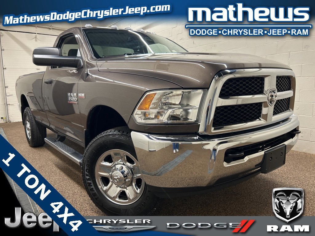 Used 2018 RAM 3500 Tradesman w/ Chrome Appearance Group