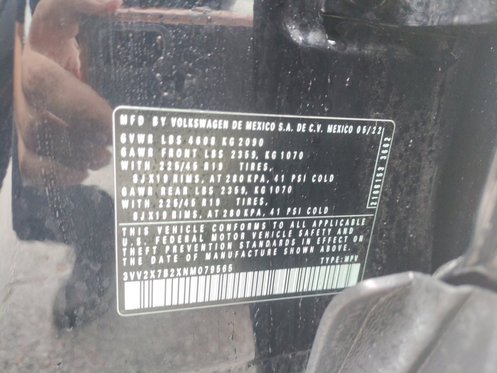 Certified 2022 Volkswagen Taos SEL w/ Panoramic Sunroof Package image 21