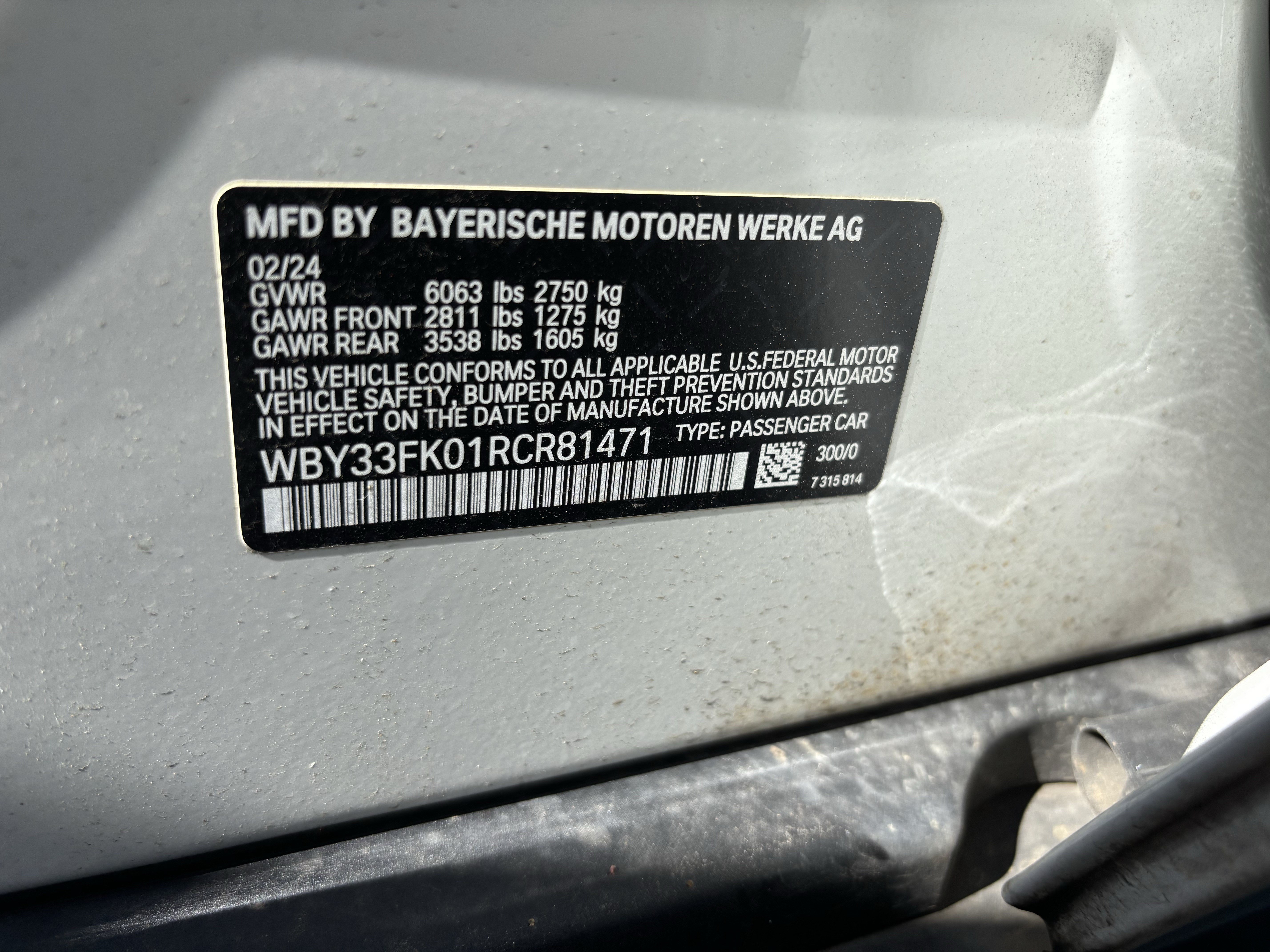 Certified 2024 BMW i5 eDrive40i w/ M Sport Package RWD image 37