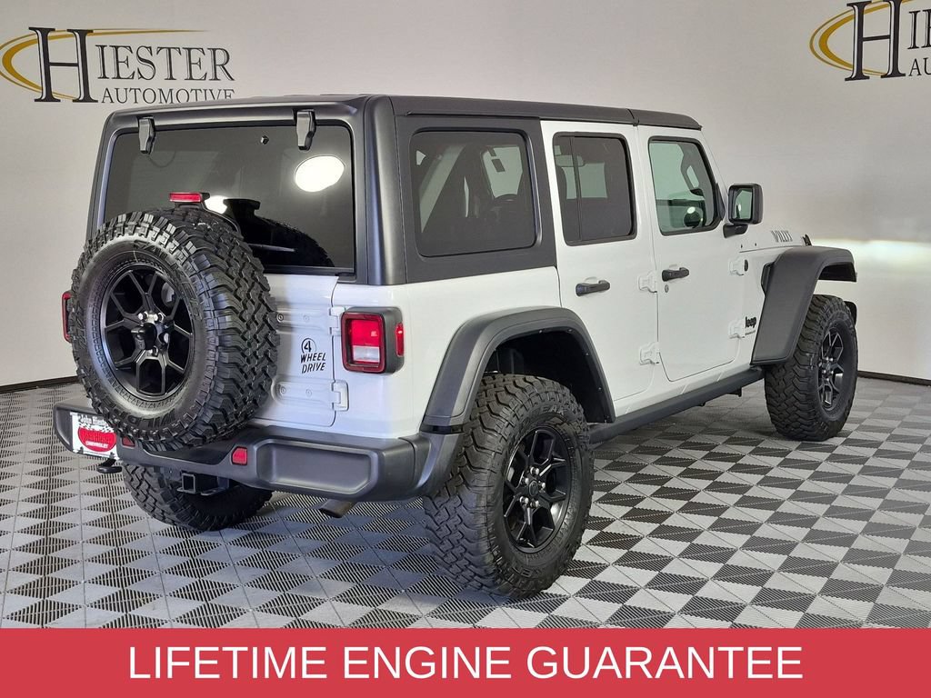 Used 2025 Jeep Wrangler Unlimited Sport AWD/4WD image 4