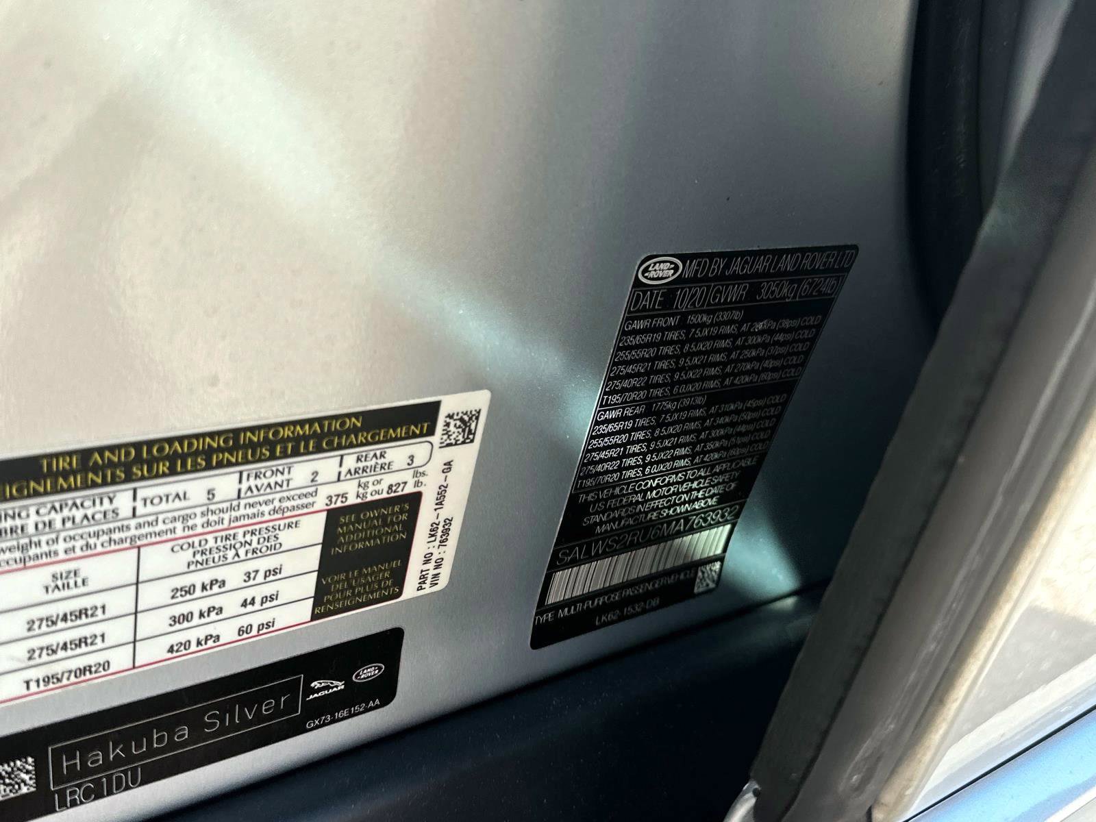 Used 2021 Land Rover Range Rover Sport HST image 28