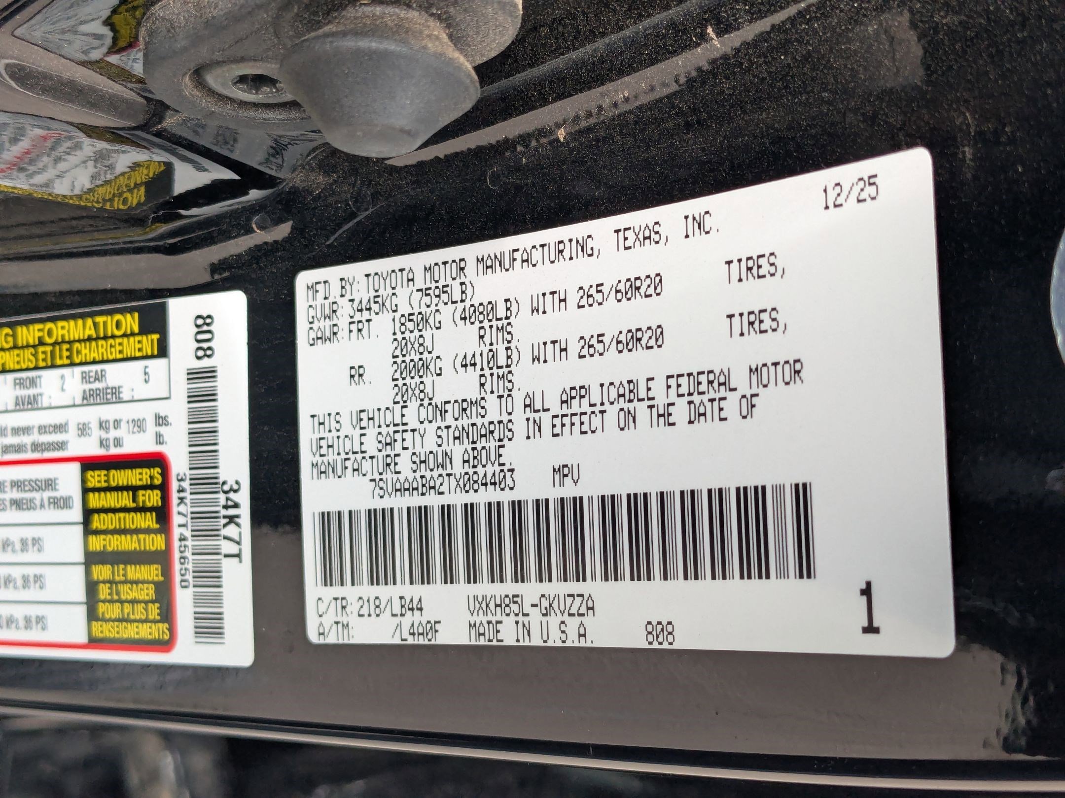 Used 2026 Toyota Sequoia 1794 Edition image 34