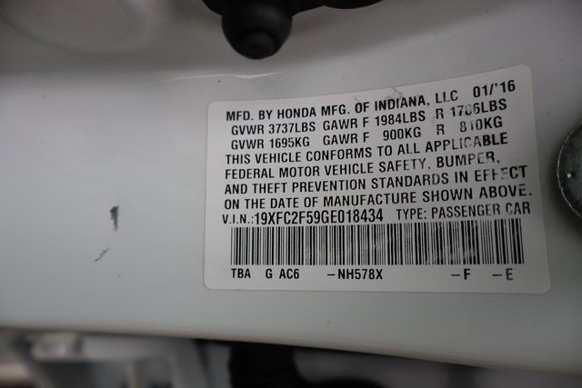 Used 2016 Honda Civic LX image 36