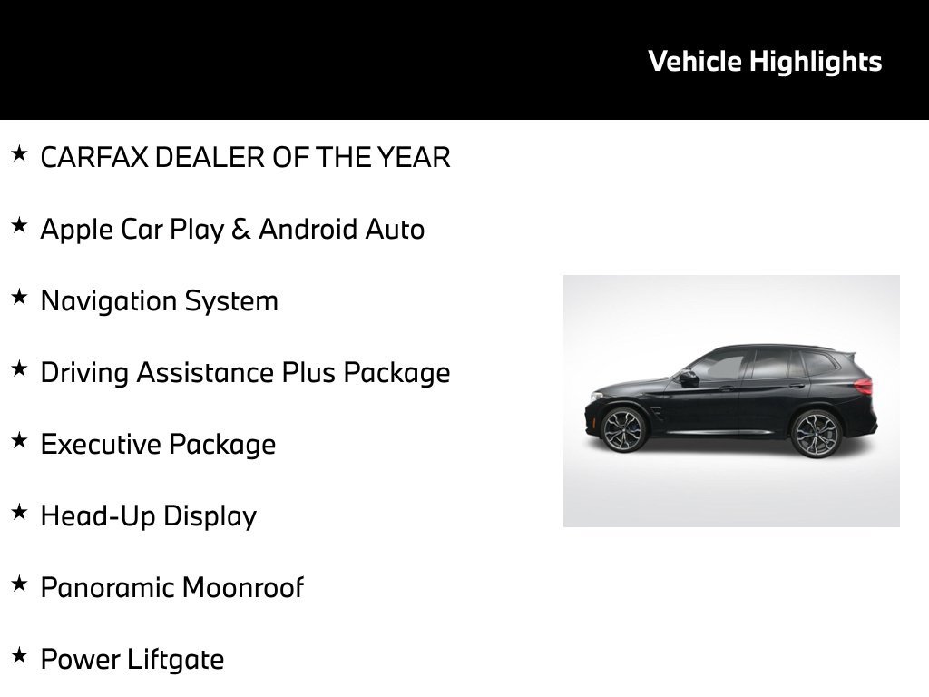 Used 2020 BMW X3 M w/ Executive Package AWD/4WD image 5