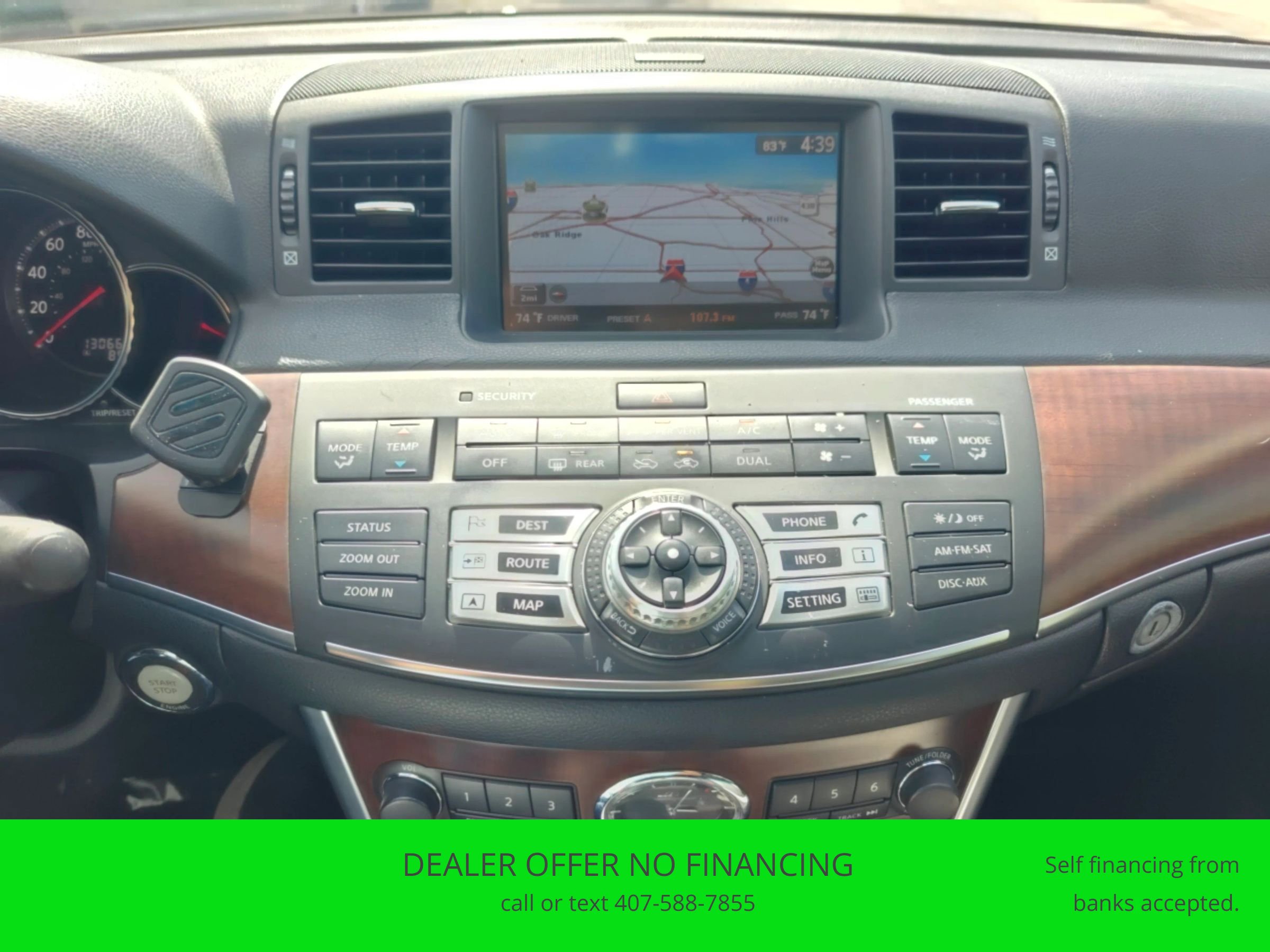 Used 2008 INFINITI M35 x w/ Technology Pkg AWD/4WD image 20