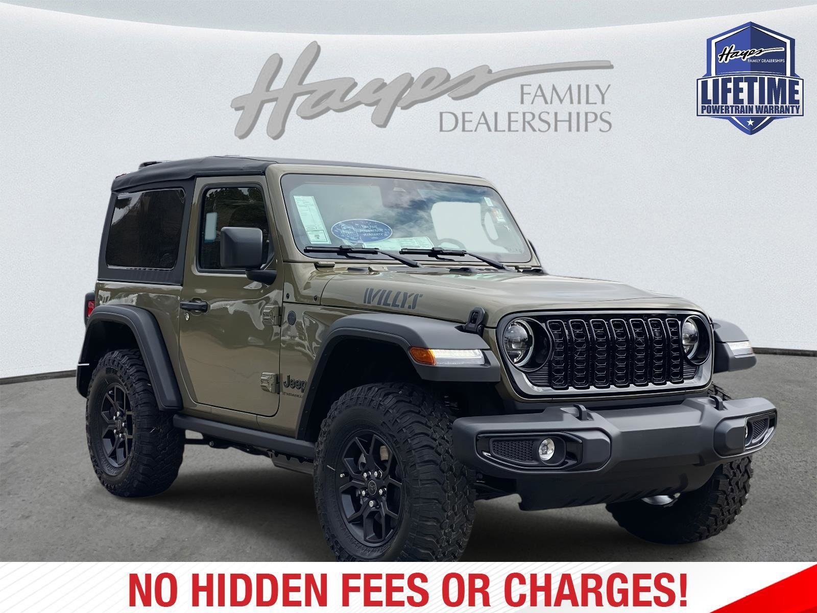 New 2026 Jeep Wrangler Willys AWD/4WD image 2