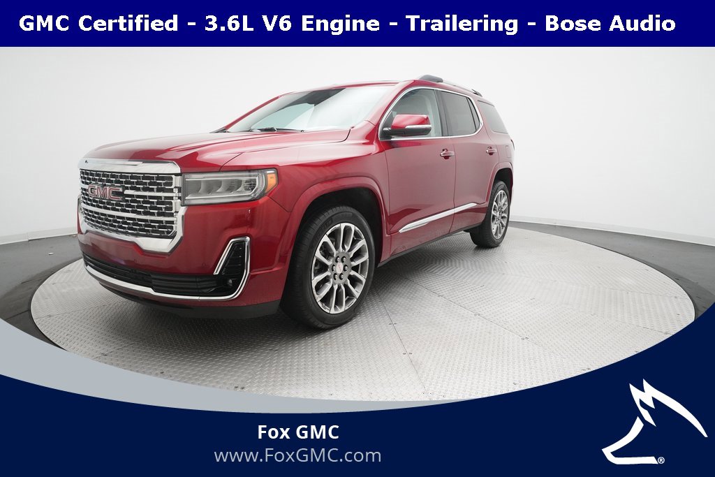 Certified 2023 GMC Acadia Denali w/ Trailering Package video 1