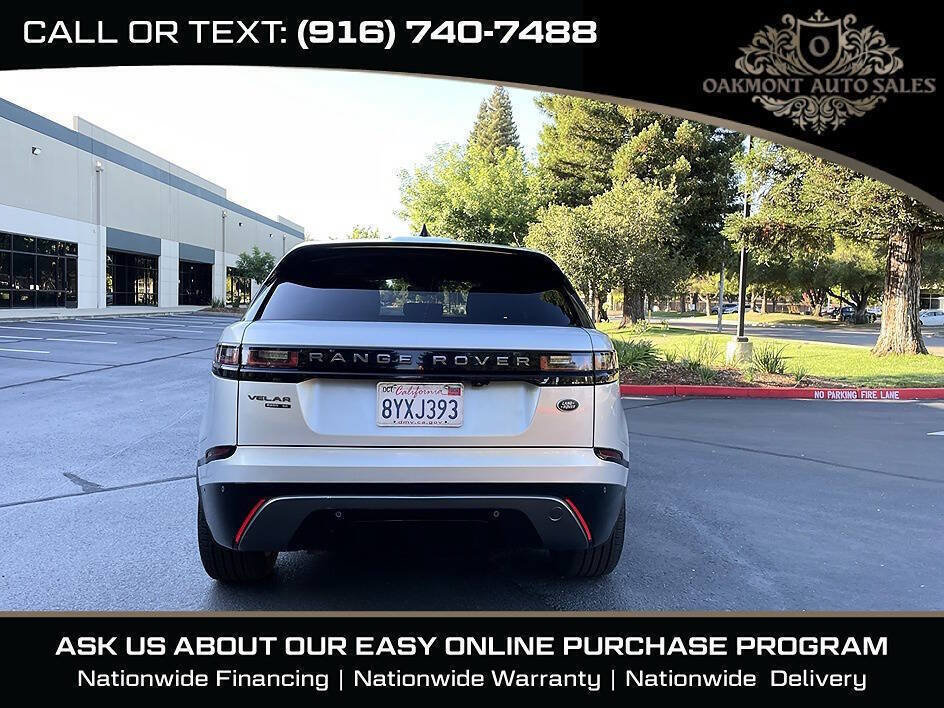Used 2018 Land Rover Range Rover Velar R-Dynamic SE AWD/4WD image 7