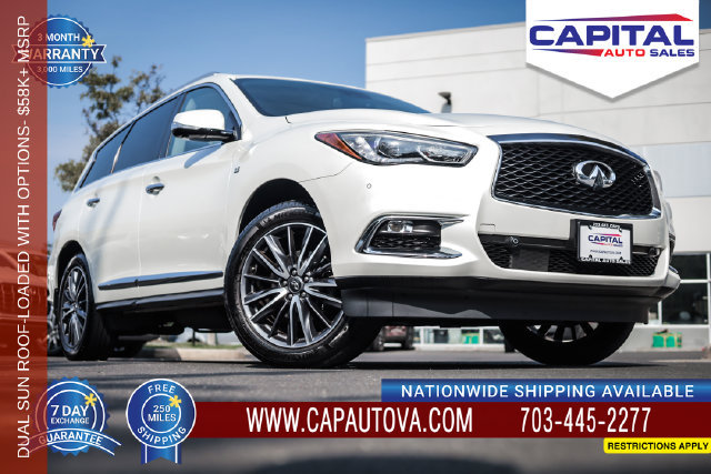 Used 2017 INFINITI QX60 Luxe w/ Deluxe Technology Package