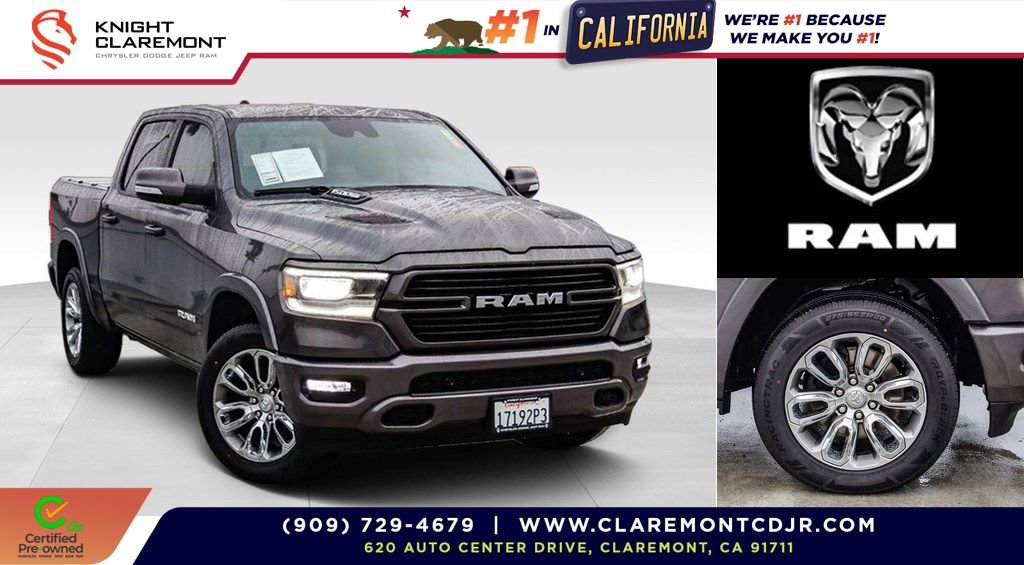 Certified 2022 RAM 1500 Laramie w/ Sport Appearance Package