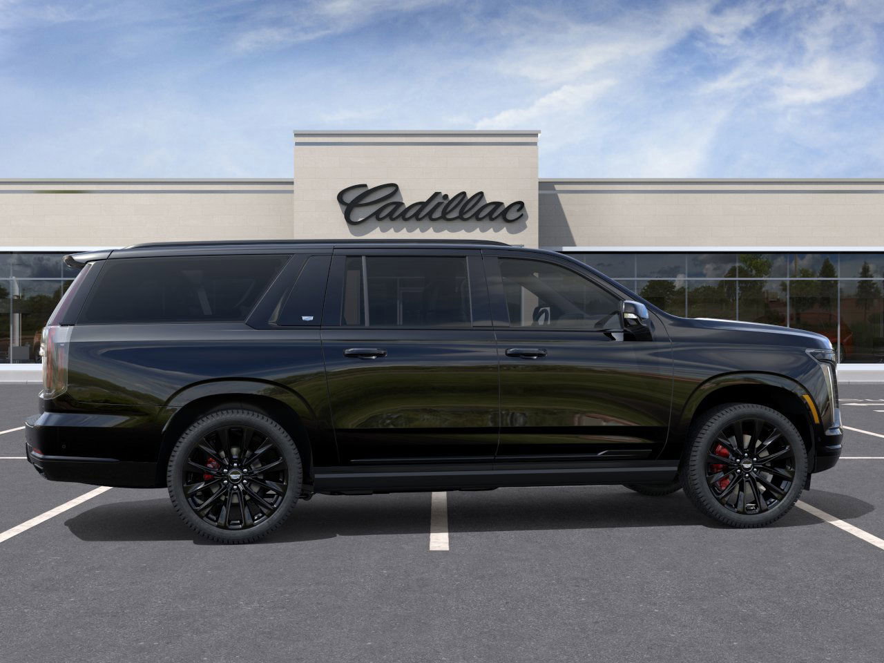 New 2026 Cadillac Escalade ESV Platinum Sport w/ LPO, ONYX Package AWD/4WD image 5