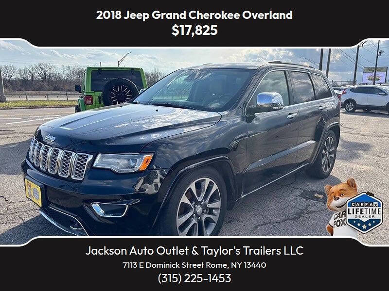 Used 2018 Jeep Grand Cherokee Overland AWD/4WD image 1