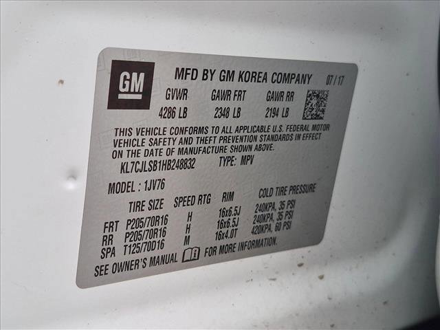 Used 2017 Chevrolet Trax LT w/ LT Convenience Package FWD image 30
