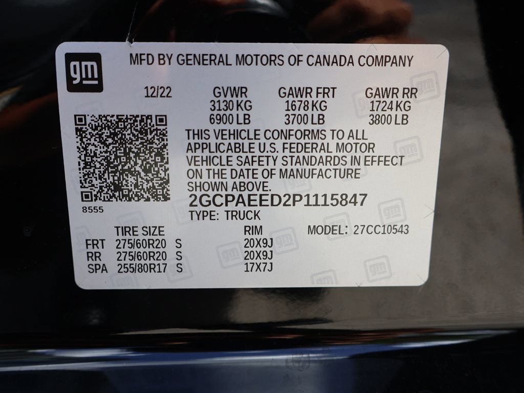 Used 2023 Chevrolet Silverado 1500 LTZ RWD image 50