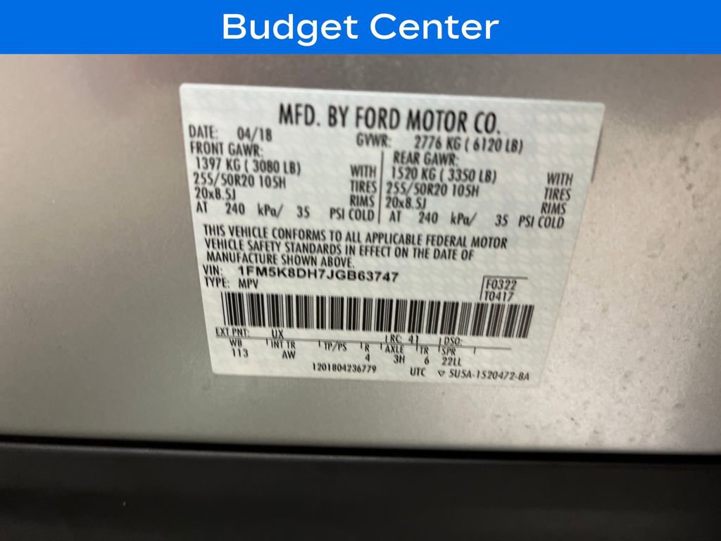 Used 2018 Ford Explorer XLT w/ Equipment Group 202A image 28